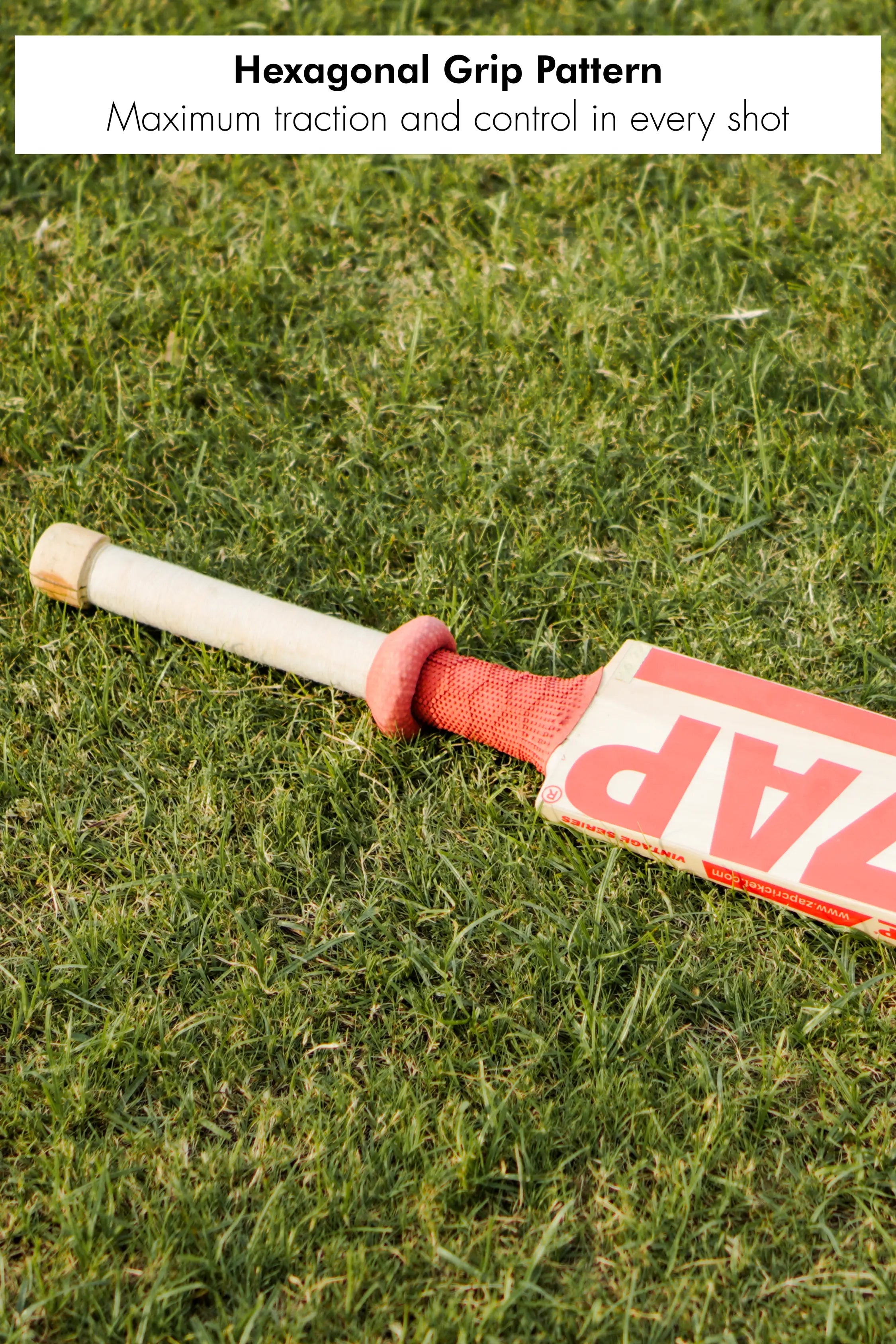 ZAP Snakeskin Hexa Cricket Bat Grip-1