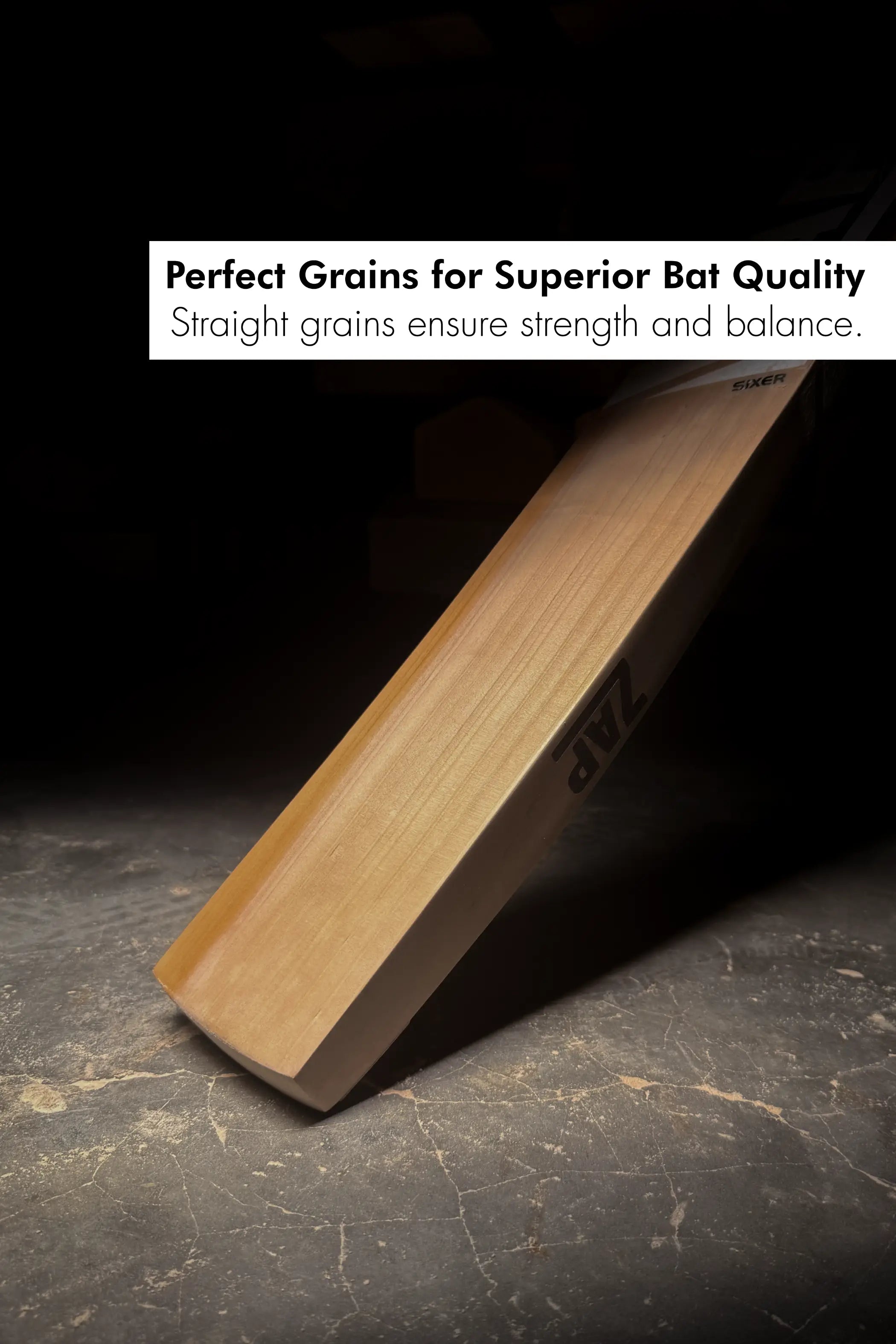ZAP Classic Sixer English Willow Bat-4