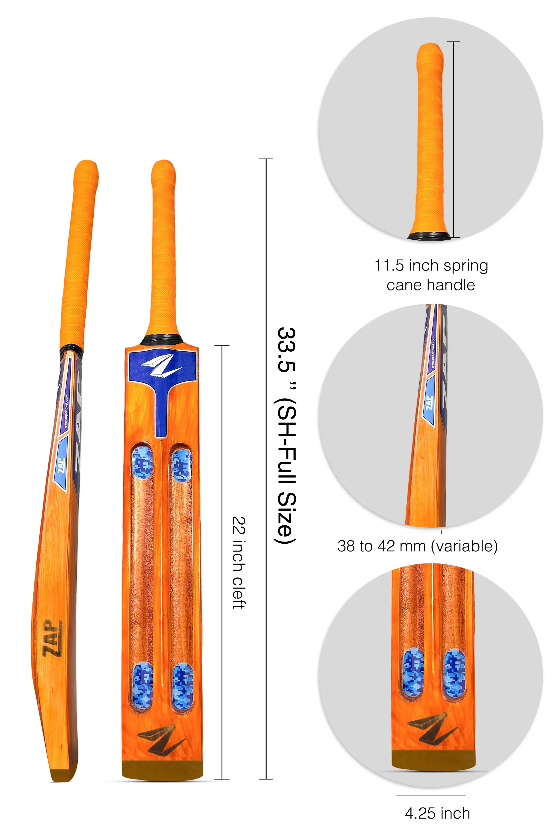 ZAP Glaze Tennis Scoop Bat (New Edition)-1